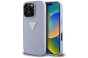Mobile - Covers & Cases - GUESS Hot Stamp 4G Pattern Triangle Metal Logo Case for iPhone 16 Pro Max - Purple - 3666339425456