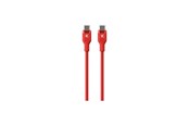 USB-kabel - SKross Daily Cable 120cm 60W USB-C to USB-C - Red - 21401