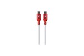 USB-kabel - SKross Link Cable XL 250cm 100W USB-C to USB-C Braided cable - 21406