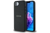 Mobile - Covers & Cases - GUESS PU Grained Classic Logo case with MagSafe for iPhone 16e - black - 3666339453565