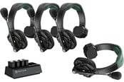 Hörlurar / Headset - Hollyland Solidcom SE Pro- 4 Person Noise Cancelling Headset Intercom - 5601PRO-4S