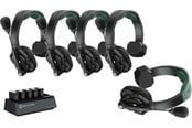 Hörlurar / Headset - Hollyland Solidcom SE Pro- 5 Person Noise Cancelling Headset Intercom - 5601PRO-5S