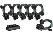 Hörlurar / Headset - Hollyland Solidcom SE Pro- 6 Person Noise Cancelling Headset Intercom - 5601PRO-6S