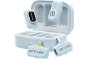 Mikrofoner - Hollyland LARK A1 Combo Sky Blue with USB-C+ Lightning - 6108 COMBO(SKY BLUE)