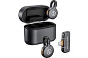 Mikrofoner - Hollyland LARK M2S Duo Wireless Lavalier Microphone with USB-C Plug Duo - Space Gray - 6302 DUO