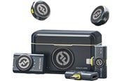 Mikrofoner - Hollyland Lark M2 Combo - Wireless Lavalier Microphone Duo - Shine Charcoal - LARK M2 COMBO 6301