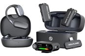 Mikrofoner - Hollyland LARK MAX 2 Ultimate Combo with OWS Monitor Earphone + Camera RX + USB-C RX - 6701 ULTIMATE COMBO