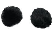 Mikrofoner - Hollyland Lark M2 Furry Windshield Black - HL-WS05