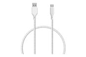 USB-kabel - ESSENTIALS by UPSTRÖM 60W USB-A to USB-C Cable 1.2m - White - AC120-60W-E