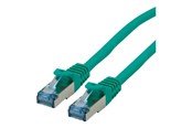 Nätverkskabel - Roline patch cable - 5 m - green - Grön - 21.15.2835