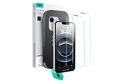 Mobiltelefontillbehör-Skyddsfilm - ESR UltraFit Tempered Glass 2-pack case for iPhone 13 / 13 Pro / 14 / 16e / 17e - 4894240266144