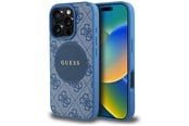 Mobile - Covers & Cases - GUESS 4G Circle Classic Logo MagSafe case for iPhone 16 Pro - blue - 3666339426644