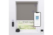 Smarta Hem - MotionBlinds Trådlös elektrisk mörkläggningsrullgardin 80x190 cm - Grå - 2020502