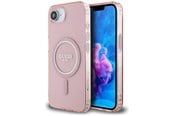 Mobile - Covers & Cases - GUESS IML Glitter Circle MagSafe case for iPhone 16e - pink - 3666339454845