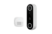 Smarta Hem - Deltaco SMART HOME Dörrklockskamera, Chime ingår, 4MP, WiFi, Vit - SH-DB03
