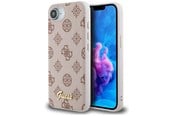 Mobile - Covers & Cases - GUESS Peony Script Logo MagSafe iPhone 16e Case - Brown - 3666339453558