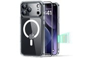 Mobile - Covers & Cases - ESR Classic Hybrid MagSafe + Tempered Glass Set for iPhone 17 Pro Max - Clear - 4894240289006