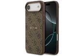 Mobile - Covers & Cases - GUESS 4G Ring Classic Logo MagSafe Case for iPhone Air - Brown - 3666339491055