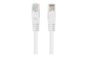 Nätverkskabel - Lanberg patch cable - 1.5 m - white (RAL 9010) - Vit - PCU5-20CC-0150-W