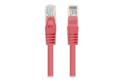 Nätverkskabel - Lanberg patch cable - 3 m - red RAL 3017 - Röd - PCU5-20CC-0300-R