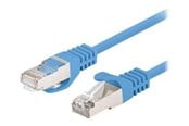 Nätverkskabel - Lanberg patch cable - 3 m - blue RAL 5012 - Blå - PCF6-20CC-0300-B