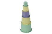 Babyleksaker - Plasto I'm Green stacking tower 5 pieces – with price tag - 1936000ECO