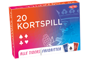 Brädspel - Tactic 20 Populære Kortspil (NO) - 03006