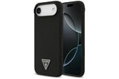Mobile - Covers & Cases - GUESS Silicone Triangle Logo MagSafe Case for iPhone Air - Black - 3666339517120