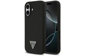 Mobile - Covers & Cases - GUESS Silicone Triangle Logo MagSafe Case for iPhone 17 - Black - 3666339517113