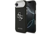 Mobile - Covers & Cases - GUESS Grained Big 4G Classic Logo case for iPhone Air - black - 3666339518080