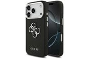 Mobile - Covers & Cases - GUESS Grained Big 4G Classic Logo case for iPhone 17 Pro - black - 3666339518097