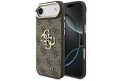 Mobile - Covers & Cases - GUESS 4G Big 4G Classic Logo Case for iPhone Air - Brown and Gold - 3666339521929