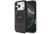Mobile - Covers & Cases - GUESS 4G Circle Classic Logo MagSafe case for iPhone 17 Pro - black - 3666339489984