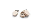 Decoration - Simiu - RINGCHAIN – Miniask med nyckelring - 2 st. - Champagne - 5714255019735