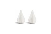 Decoration - Simiu - Julhänge - 6 cm - Droppe - Silkesvit - 2-pack - 5714255018929