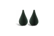 Decoration - Simiu - Julhänge - 6 cm - Droppe - Grön - 2-pack - 5714255018950
