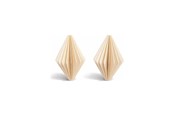 Decoration - Simiu - Julhänge - 6 cm - Diamant - Beige - 2-pack - 5714255019018