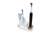 Decoration - Simiu - DENTIA - Oral-B tandborstförvaring - Vitmarmor/lerbrun - 5714255019704