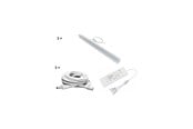 Smarta Hem - HiluX Troldtekt LED-set - 3 x PureLED 60 cm - 3000K - Inkl. 75W TRIAC/Push-driver - 5714255012927