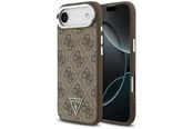 Mobile - Covers & Cases - GUESS 4G Triangle Logo MagSafe case for iPhone Air - brown - 3666339517601