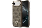 Mobile - Covers & Cases - GUESS 4G Triangle Logo MagSafe Case for iPhone Air Brown - Gold - 3666339521127
