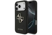 Mobile - Covers & Cases - GUESS Grained Big 4G & Classic Logo case for iPhone 17 Pro - black - 3666339524890