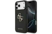 Mobile - Covers & Cases - GUESS Grained Big 4G & Classic Logo case for iPhone 17 Pro Max - black - 3666339524906