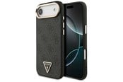 Mobile - Covers & Cases - GUESS 4G Triangle Logo MagSafe case for iPhone Air - black and gold - 3666339520960