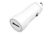 Mobile - Adapters & Chargers - Vivanco Teccus 10W Fast Car Charger 2.1A - White - 4008928626803