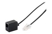 Nätverkskabel - SCONN S-Impuls network coupler - 3 m - black - Svart - 3m - 70223-8/8