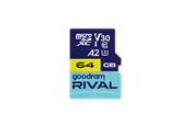 Flashram & USB Flash Drives - GOODRAM Rival M2AA microSD/SD - 170MB/s - 64GB - GGSM2AA-0640R12