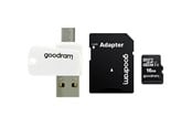 Flashram & USB Flash Drives - GOODRAM microSD/SD + Card Reader M1A4 - 100MB/s - 16GB - M1A4-0160R12