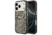 Mobile - Covers & Cases - GUESS Python Pattern MagSafe Case for iPhone 17 Pro - Brown - 3666339535490