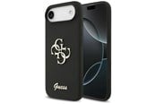 Mobile - Covers & Cases - GUESS Silicone Big 4G Script case for iPhone Air - black - 3666339522247